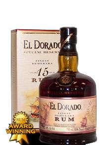 El Dorado 15 Year Old Rum Photo