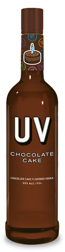 UV Chocolate Cake Vodka Photo