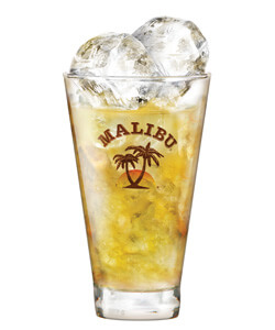 Malibu Blacklight Cocktail Photo